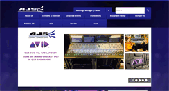 Desktop Screenshot of ajsound.com.au