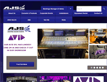 Tablet Screenshot of ajsound.com.au